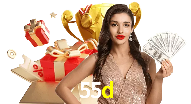 Jogue com dealers reais no 55d!